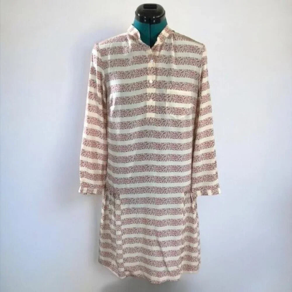 Steven Alan Judithe Silk Drop Waist Dress‎ - Size 6